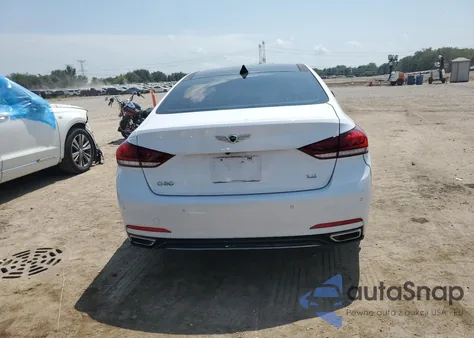 2018 Genesis G80 Base из США, поврежденный, VIN KMHGN4JE6JU263150